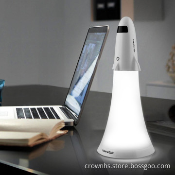 2016 Portable Smart fancy light cordless rechargeable led office desk lamp kits